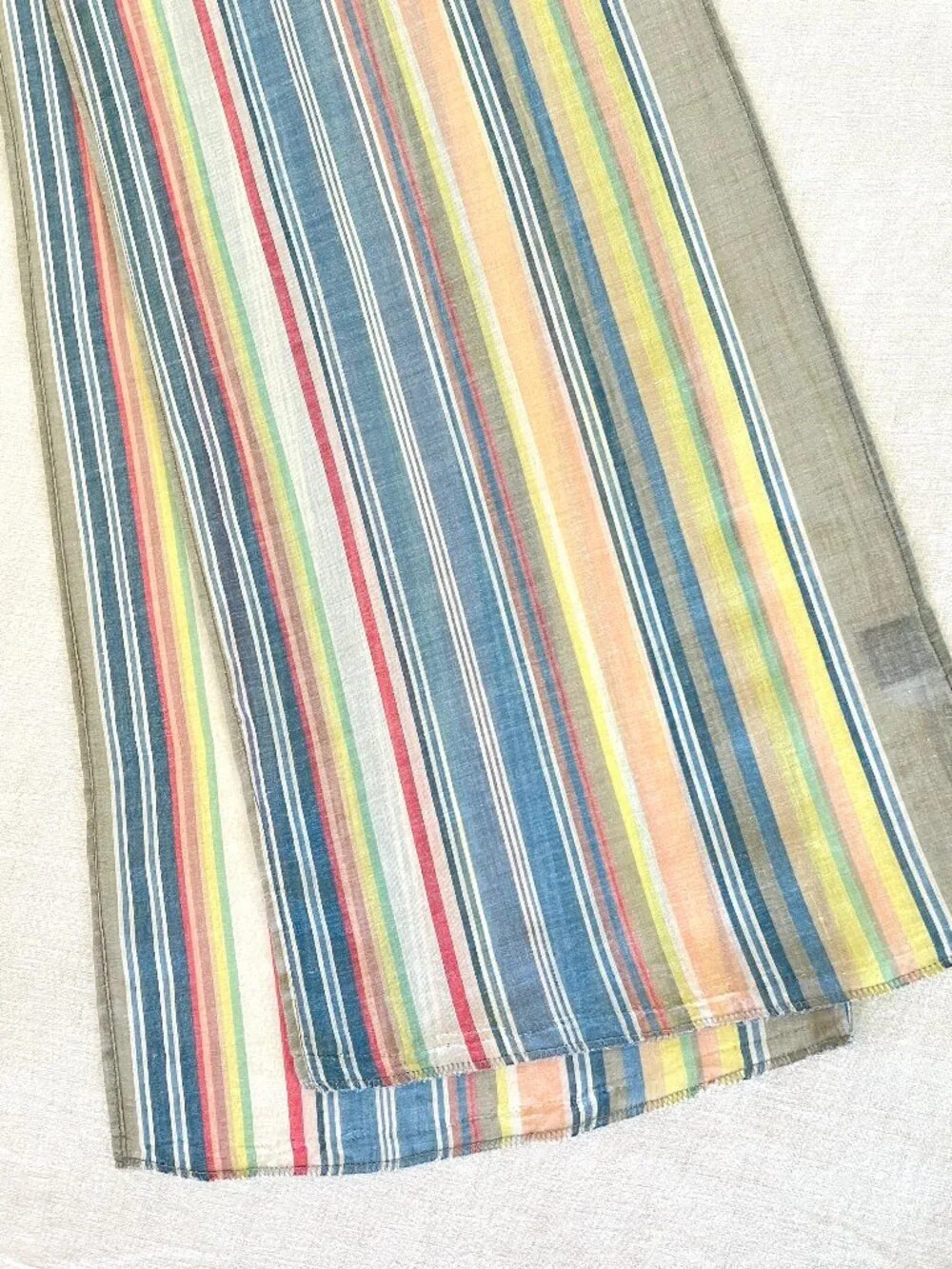 Biographie 100% Cotton Pastel Candy-Stripe Long 66